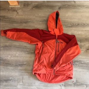 Women’s Patagonia orange winter coat